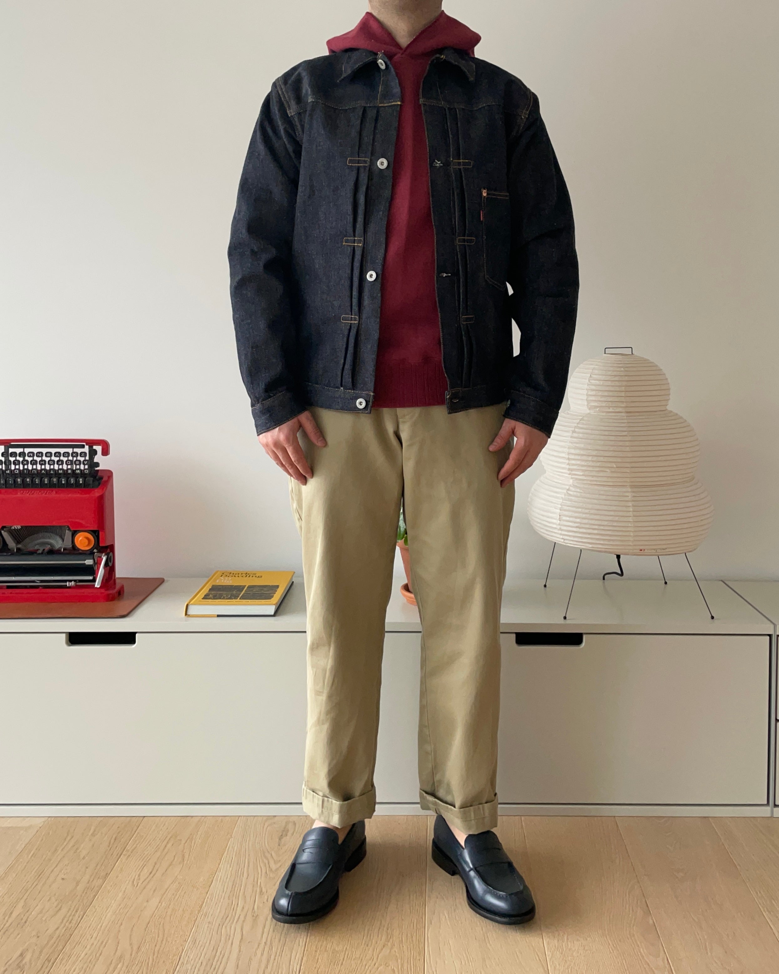 Limited Final Edition - 21506XX 13.5oz WWII Type I Selvedge Denim Jacket (Loom-State) - Tempo