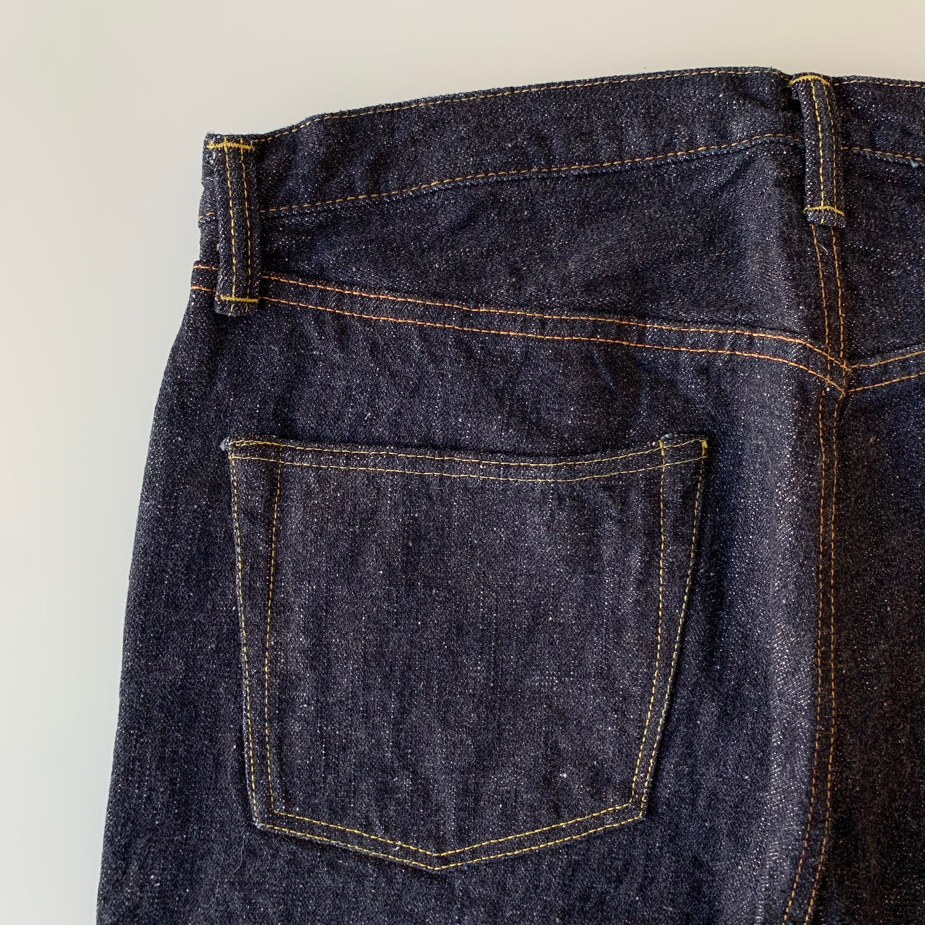 Original Straight Super Rough 15.5oz Selvedge Denim - OW - 1101SR - Tempo