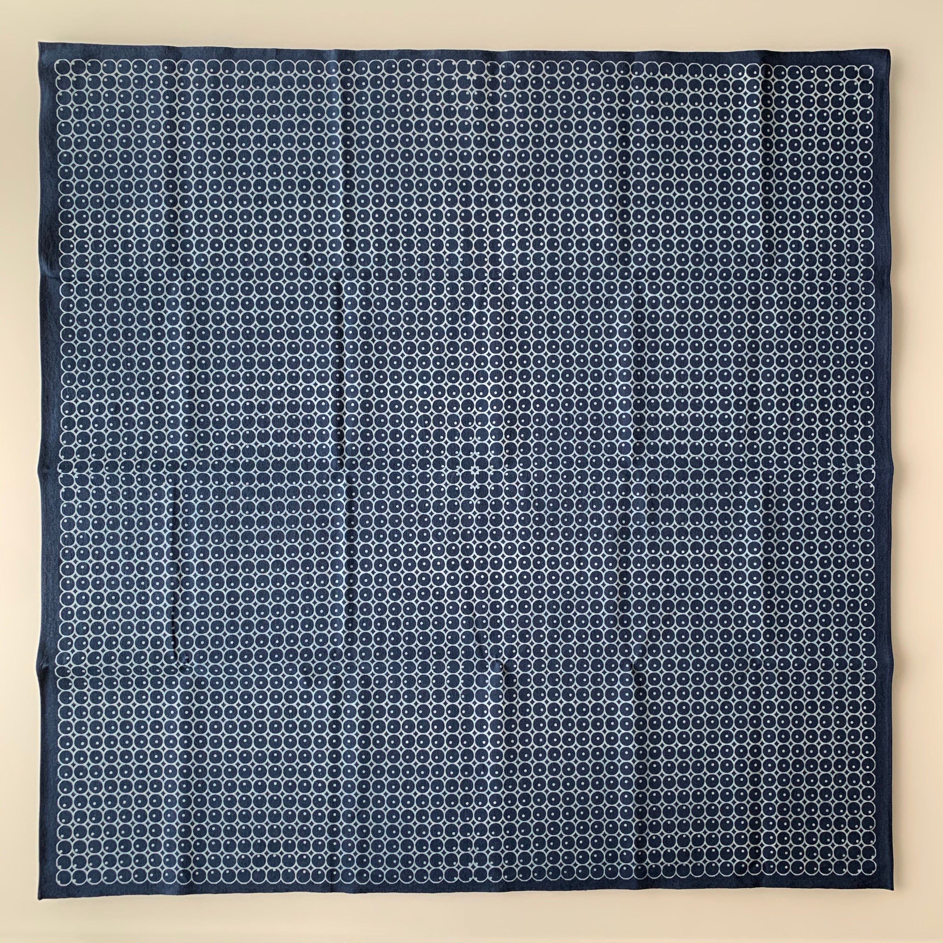 Furoshiki Awa - Sukumo Natural Indigo Hand-Dyed - Tempo