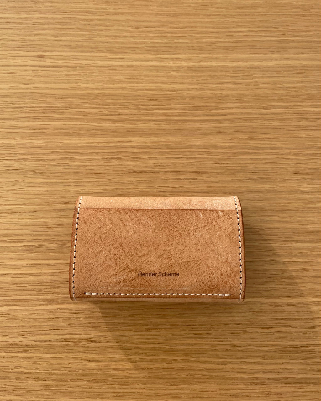 Compact Coin Case in Natural