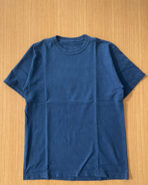 Tsuri-Ami Loopwheel T-Shirt II - Indigo - Sukumo Natural Indigo Hand-Dyed - Tempo