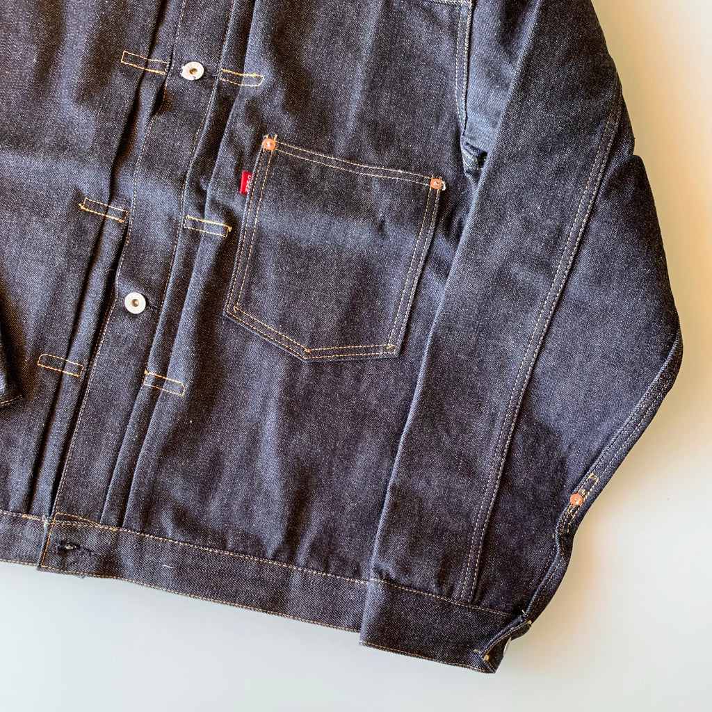 Limited Final Edition - 21506XX 13.5oz WWII Type I Selvedge Denim Jacket (Loom-State) - Tempo