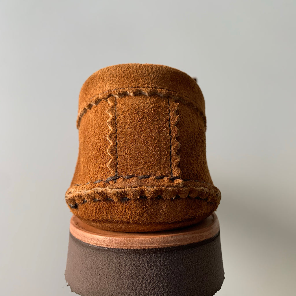 Blucher Rocker with Kiltie in Flesh Out Golden Brown - Tempo