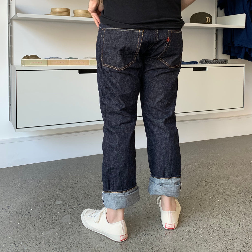 359601 15oz. Standard Straight Selvedge Denim Pants - OW - Tempo