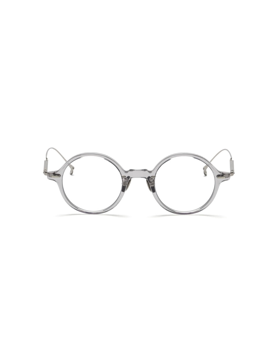 Coming Soon: ROUND VIII - Clear Grey - Cellulose Acetate & Titanium - Tempo