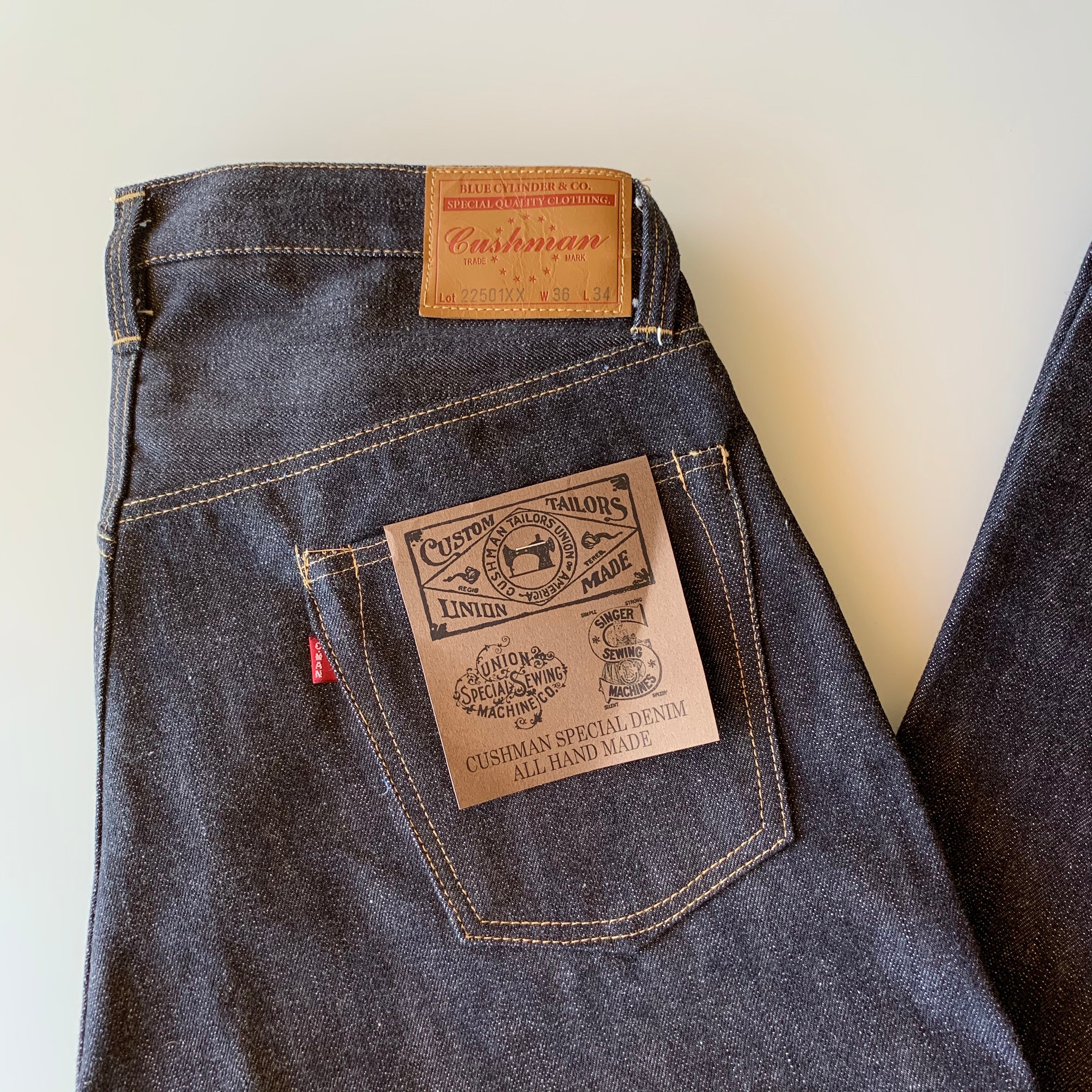 22501XX 13.5oz WWII Selvedge Denim (Loom-State) - Tempo