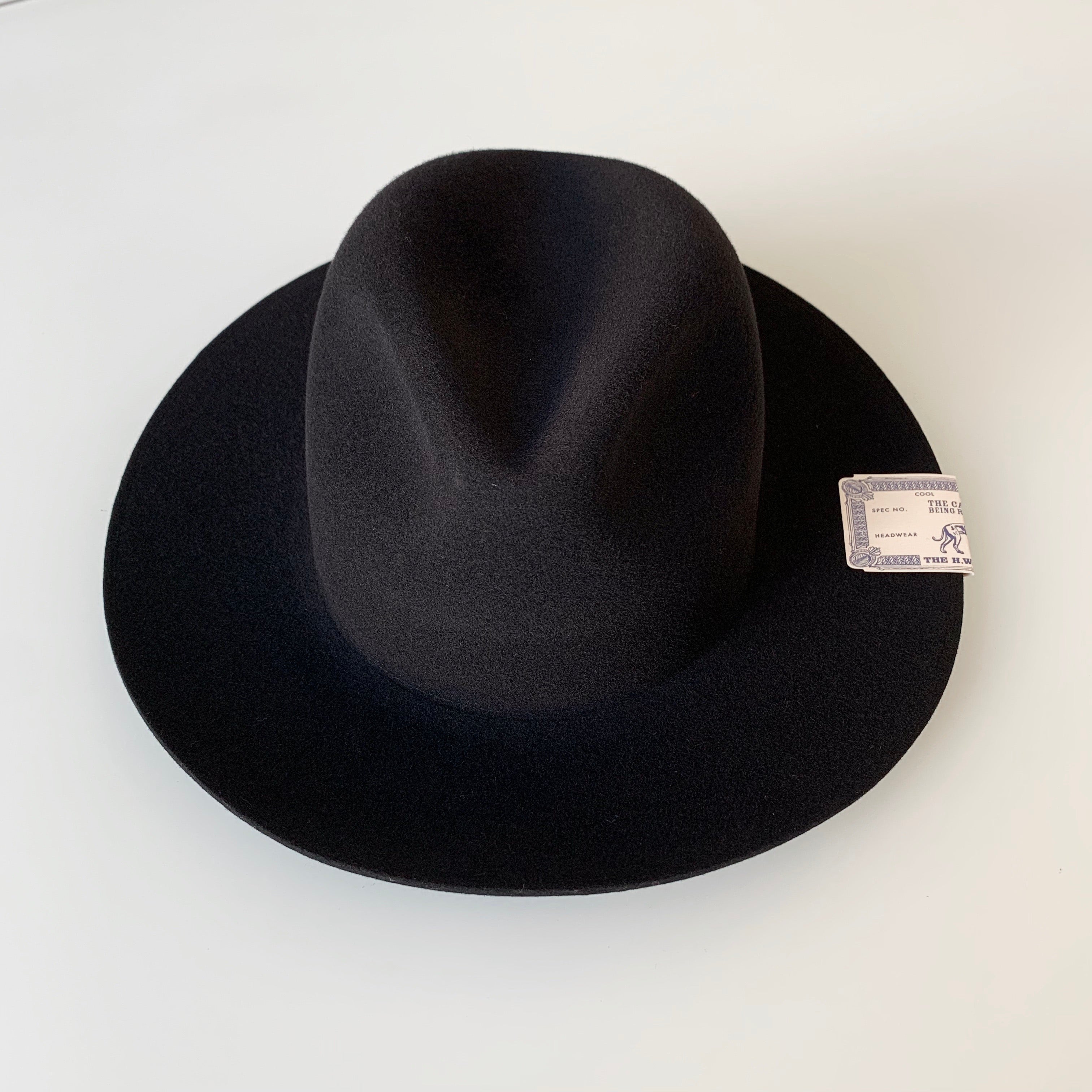 H. W. Dog Travelers Hat in Black at TEMPO Design Store SF CA