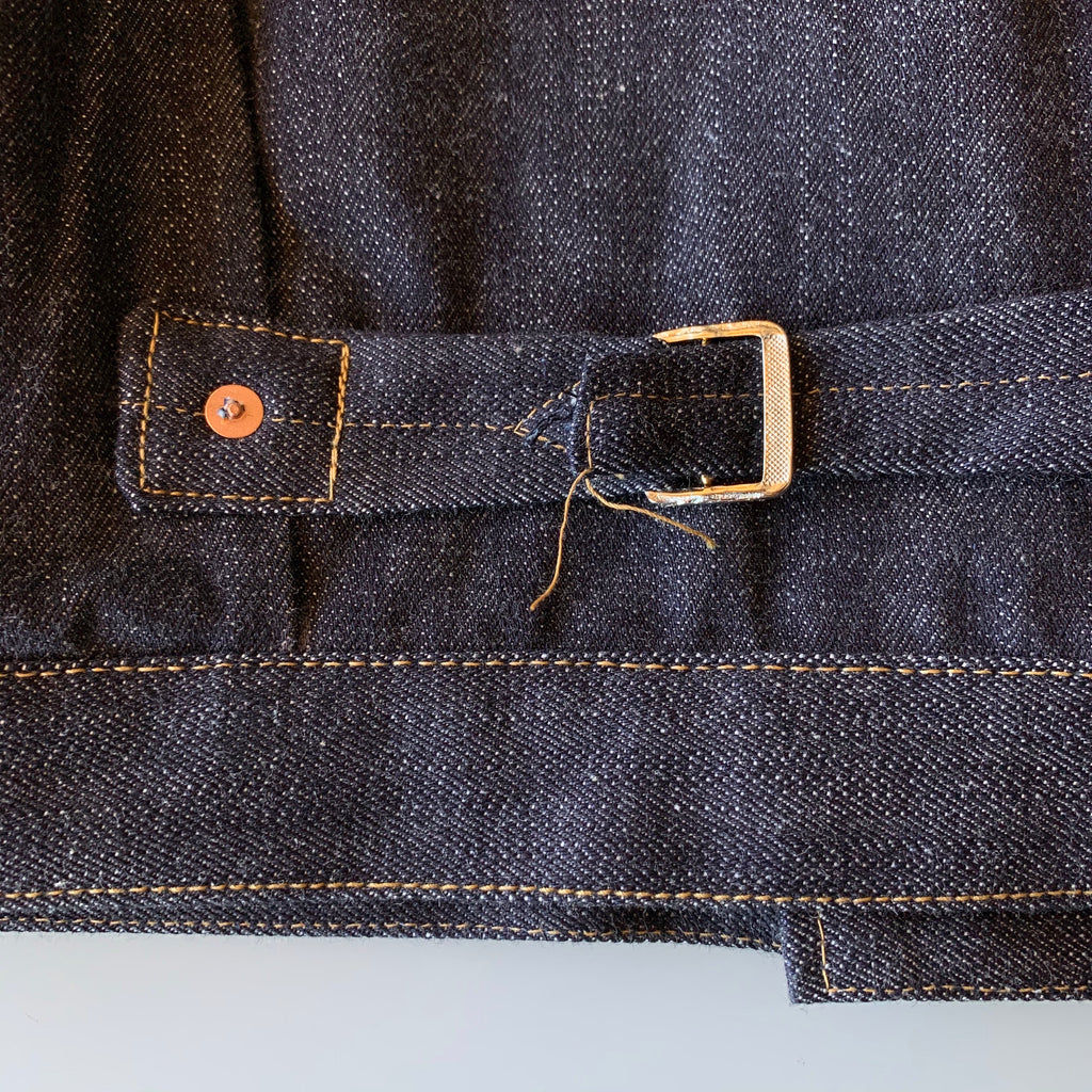 Limited Final Edition - 21506XX 13.5oz WWII Type I Selvedge Denim Jacket (Loom-State) - Tempo