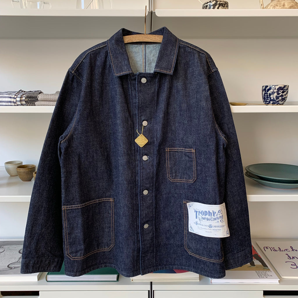 2504 Authentic Denim Coverall in Indigo - OW - Tempo
