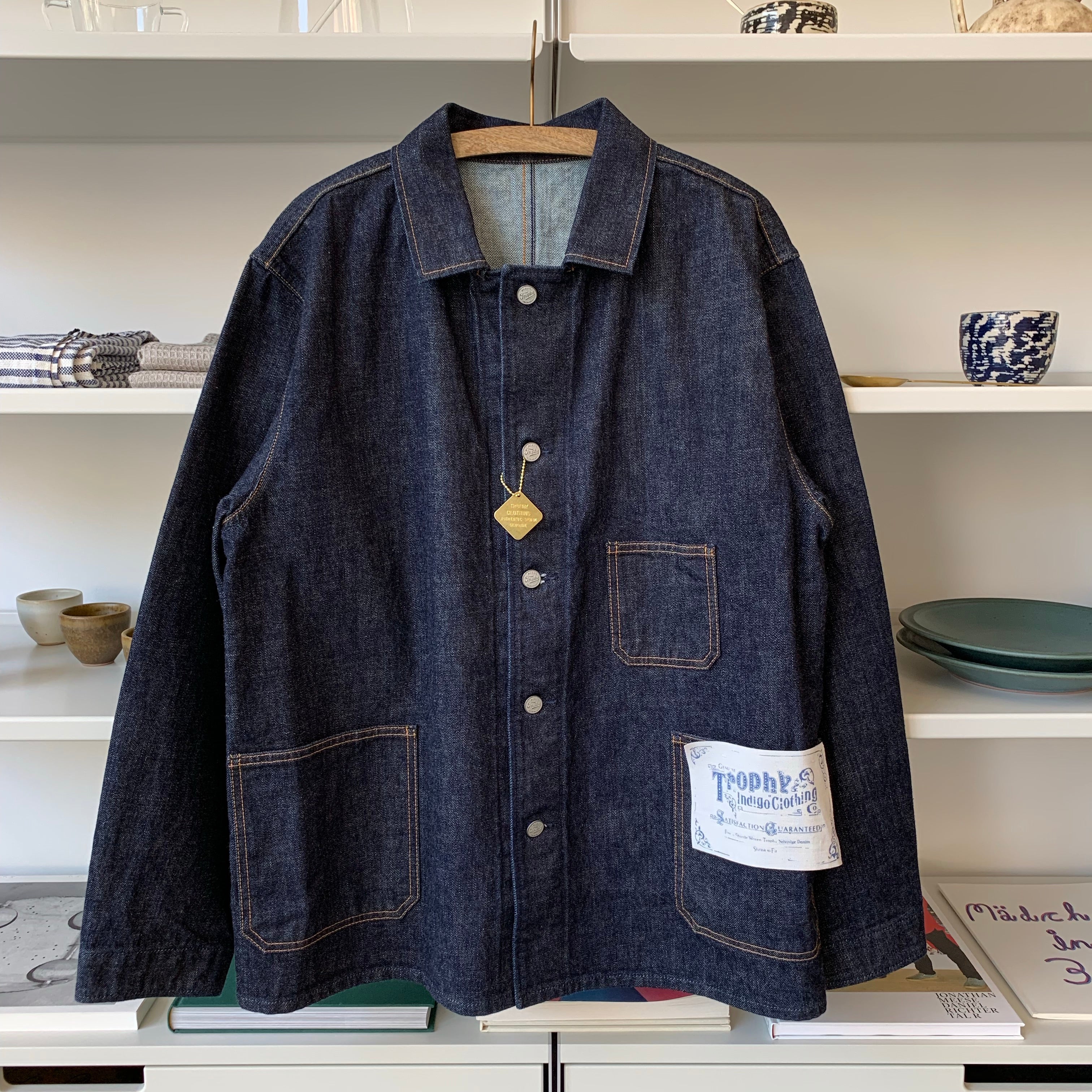 2504 Authentic Denim Coverall in Indigo - OW - Tempo