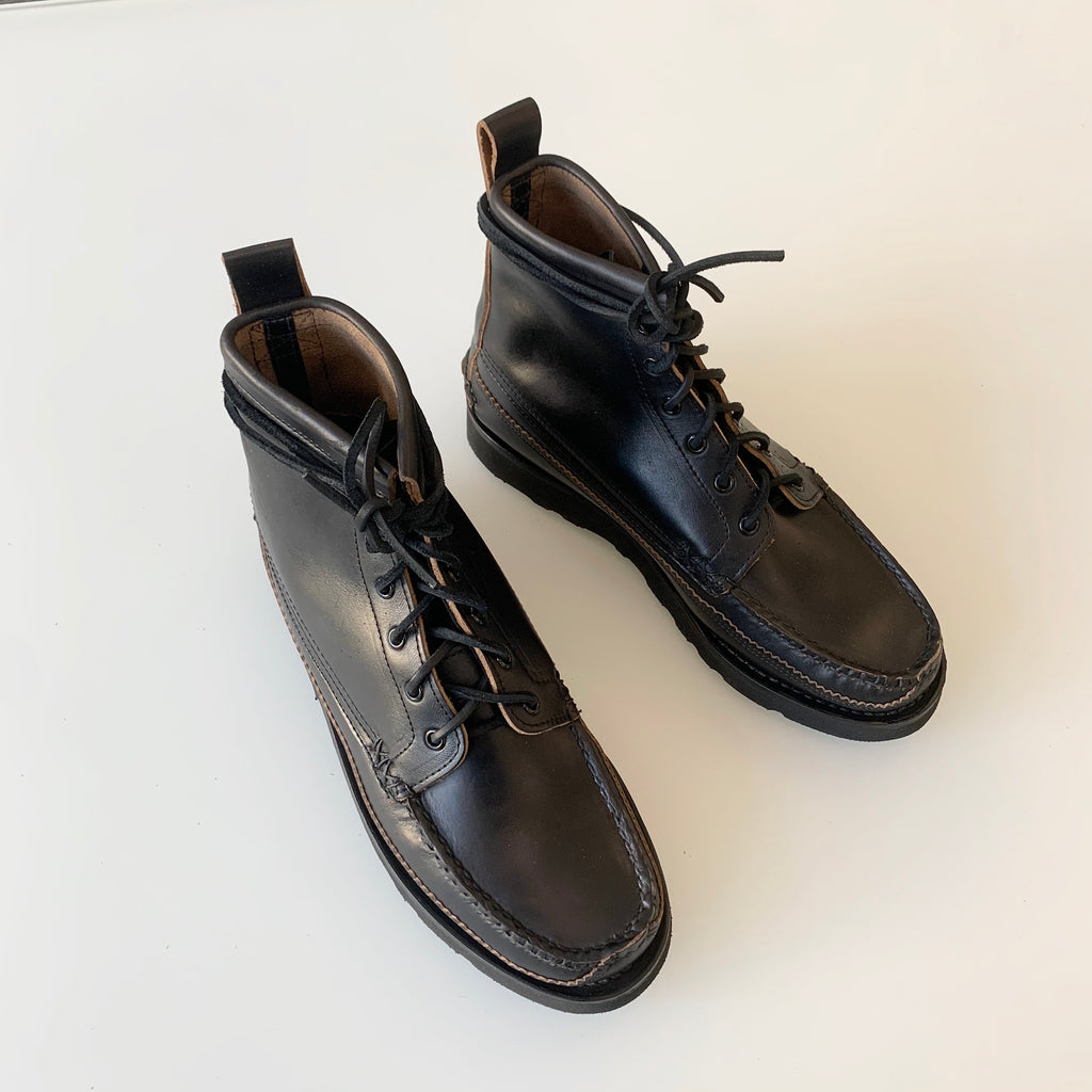 Maine Guide 6 Eye DB Boots in G Black - Tempo