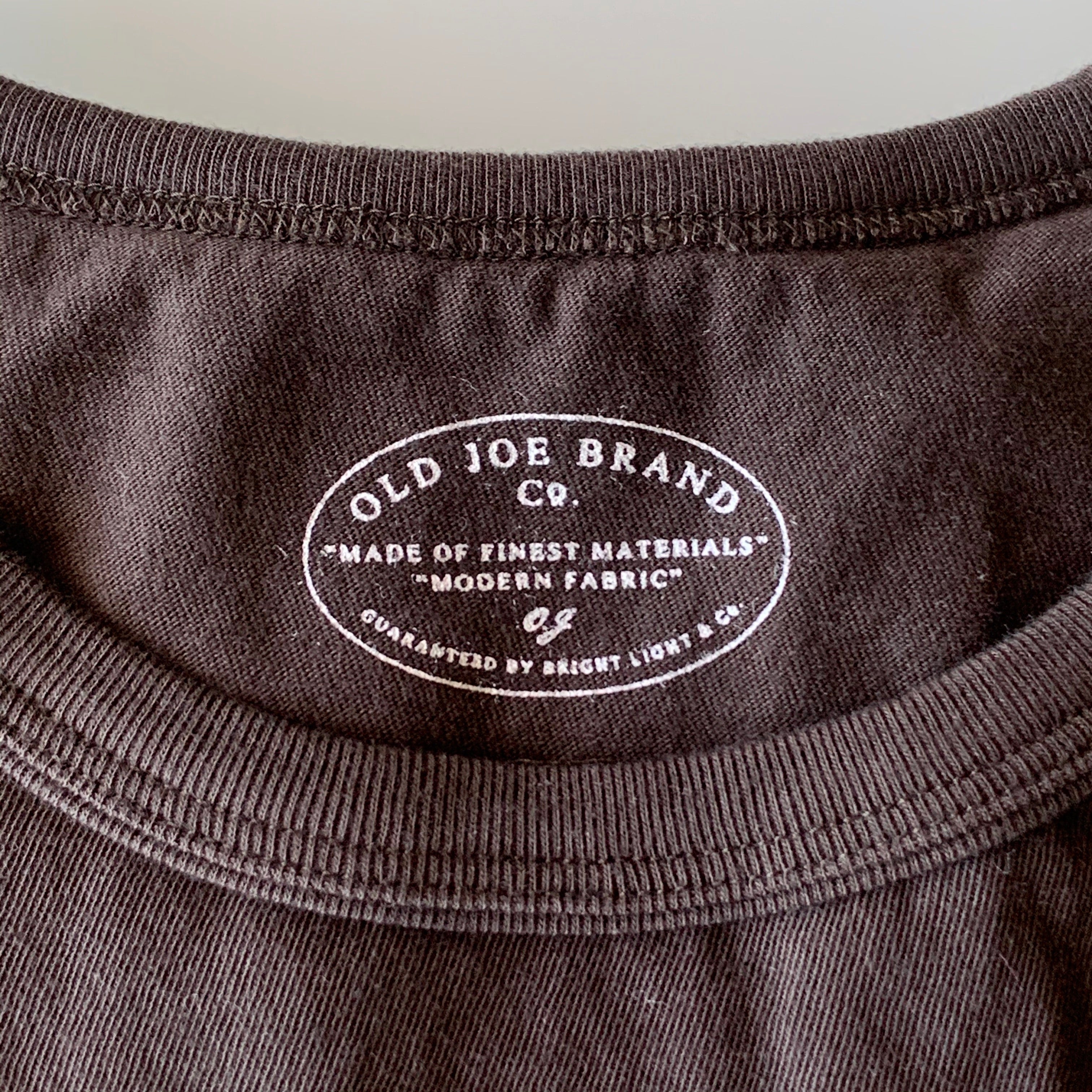 Tube Tee Crew Neck in Espresso - Tempo