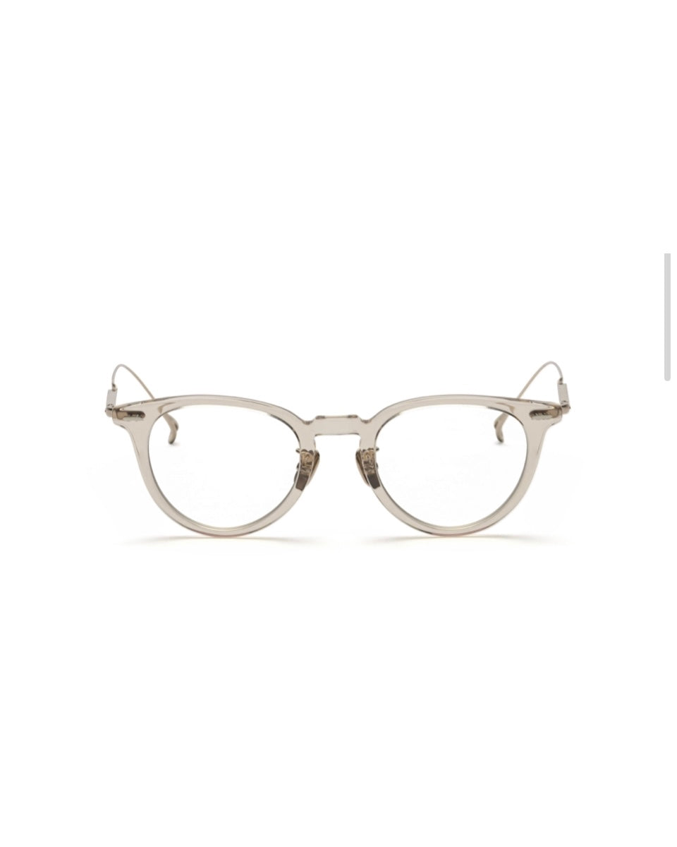 BOSTON VIII - Clear Beige - Cellulose Acetate & Titanium - Tempo