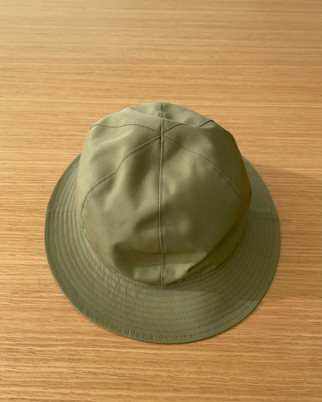 Waterproof Cotton Metro Hat in Sage - Tempo