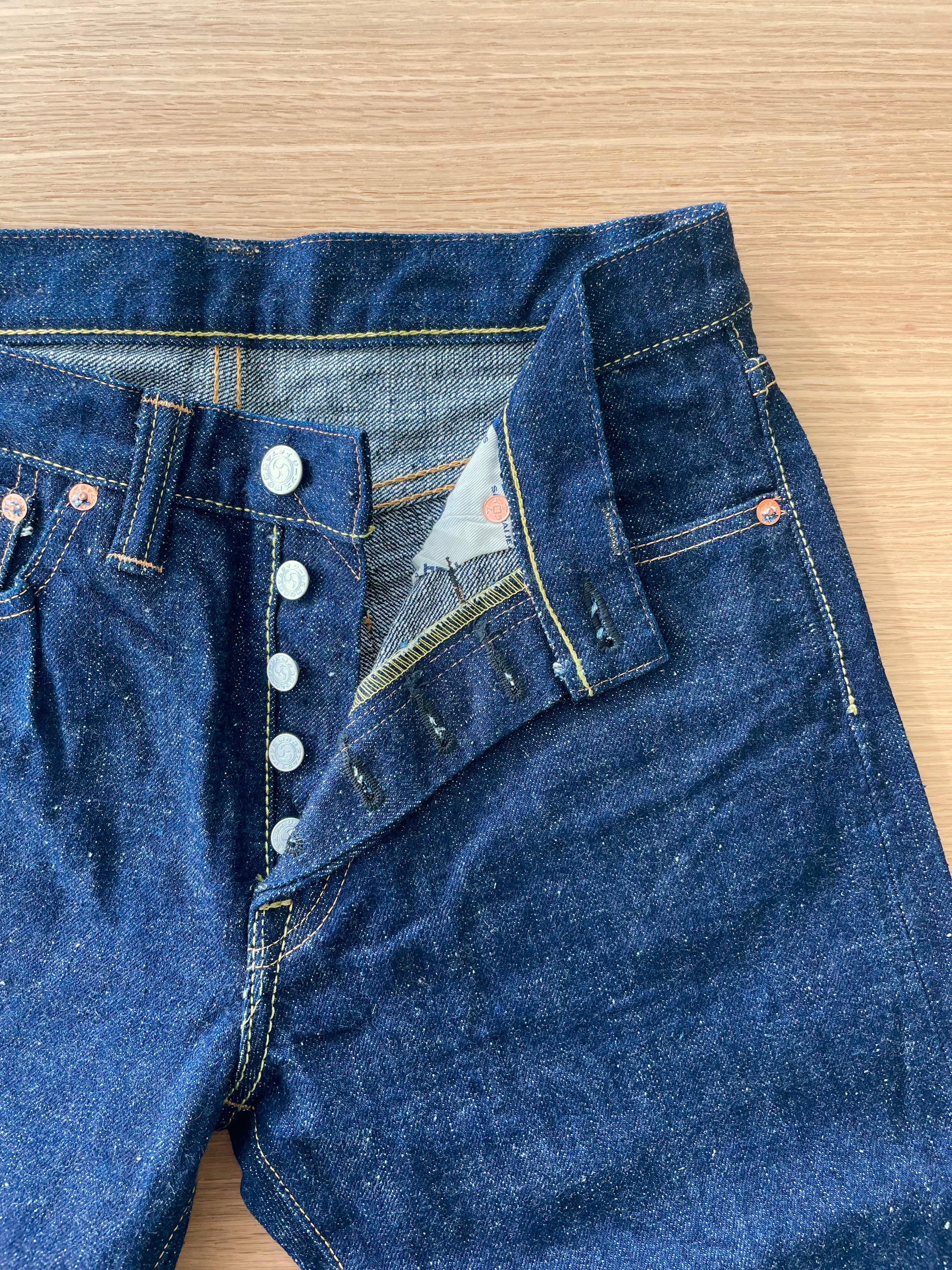 18oz Japanese Organic Cotton AI + Selvedge Denim - Slim Straight OW - Tempo