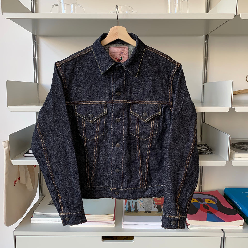 Premium TK993C Type III Natural Indigo Selvedge Denim Jacket - OW - Tempo