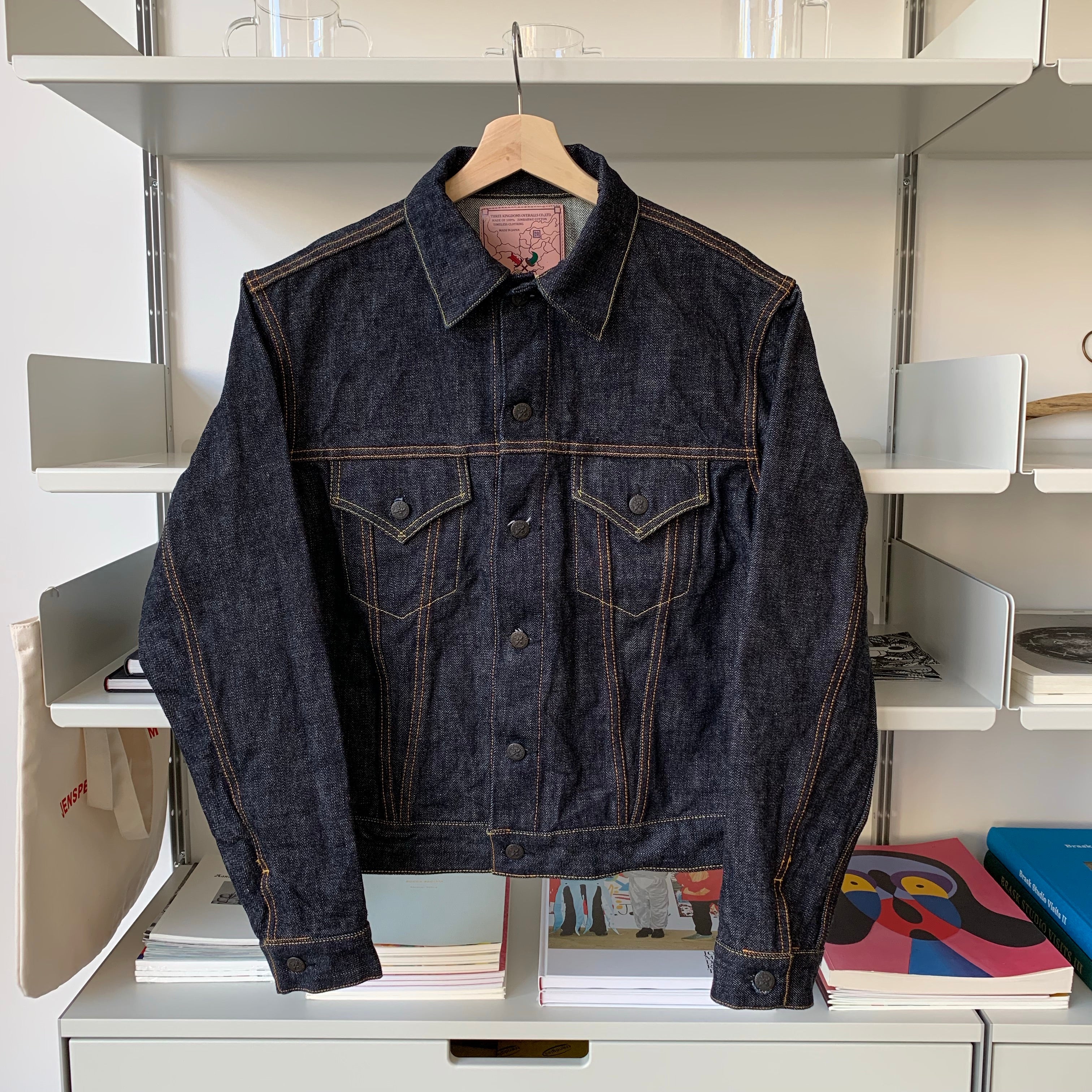 Premium TK993C Type III Natural Indigo Selvedge Denim Jacket - OW - Tempo