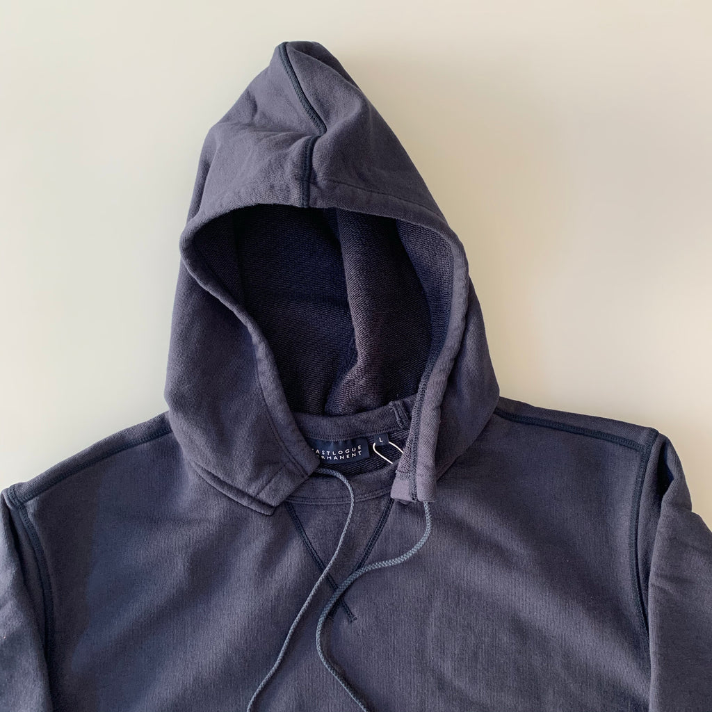 Hooded Sweatshirt in Navy - Tempo