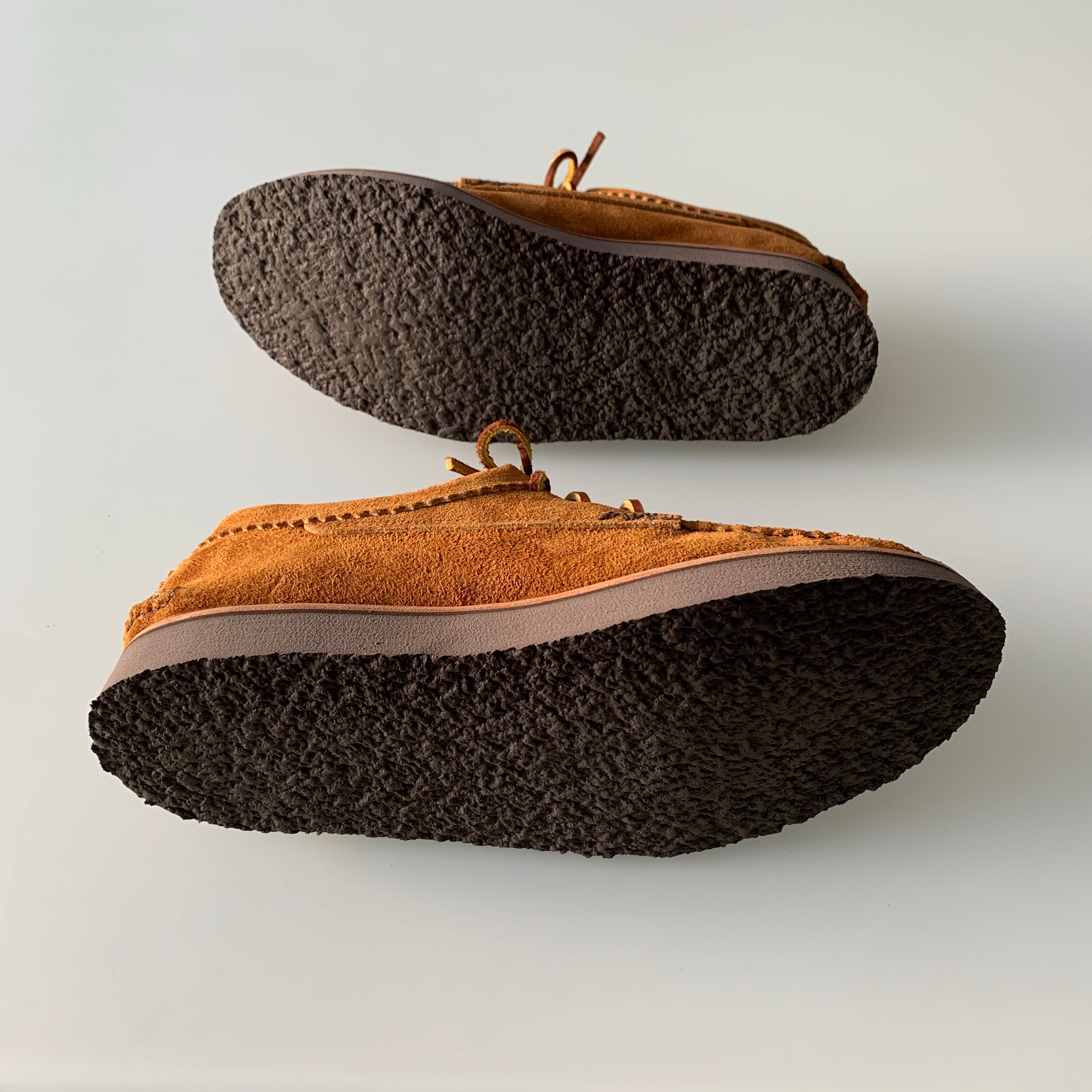 Blucher Rocker with Kiltie in Flesh Out Golden Brown - Tempo