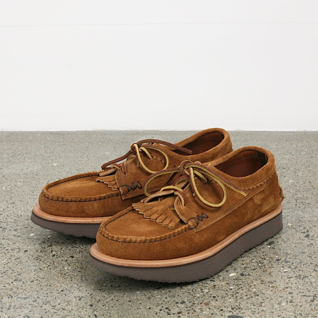 Blucher Rocker with Kiltie in Flesh Out Golden Brown - Tempo