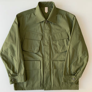 "Over Jacket" in Olive High Density Cotton Drill - Tempo