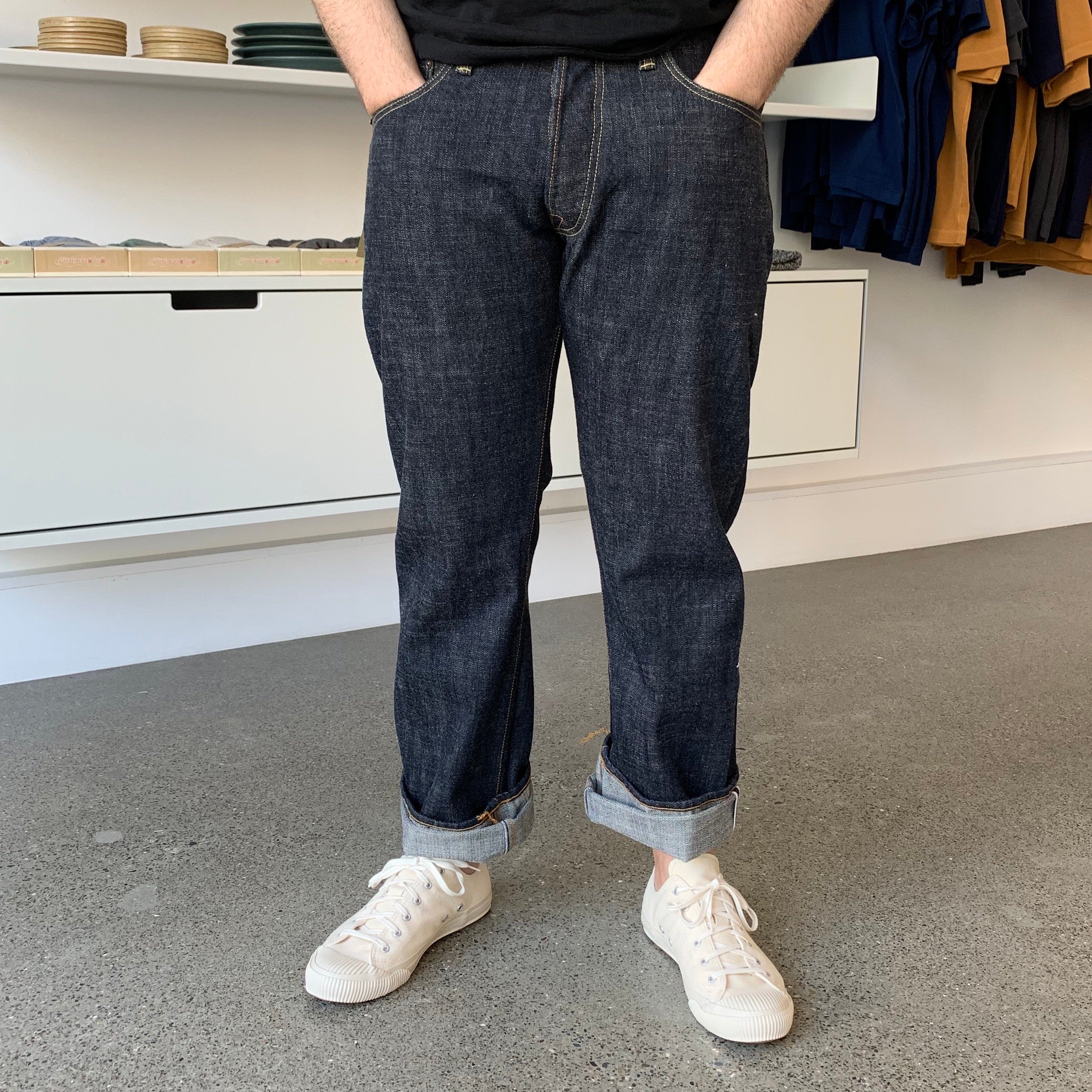 1607 14.5oz Narrow Dirt Denim - One Wash - Tempo