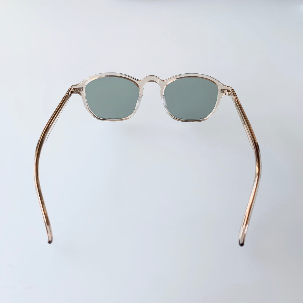 Mike in Vintage Clear Pink Cellulose Acetate - Tempo