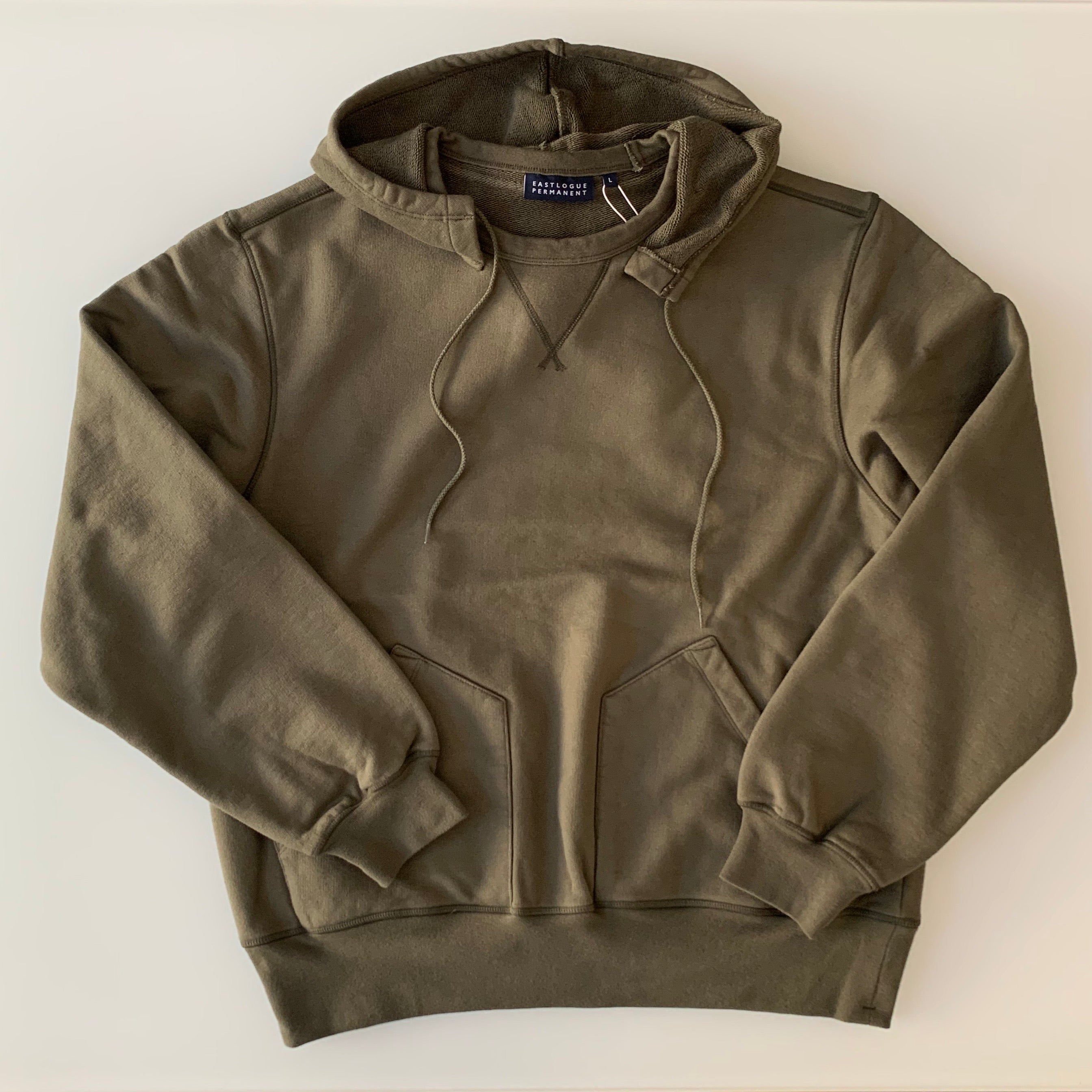 Hooded Sweatshirt in Olive - Tempo