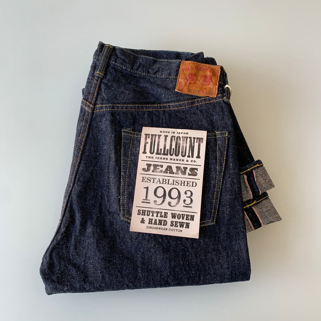 Original Straight Super Rough 15.5oz Selvedge Denim - OW - 1101SR - Tempo