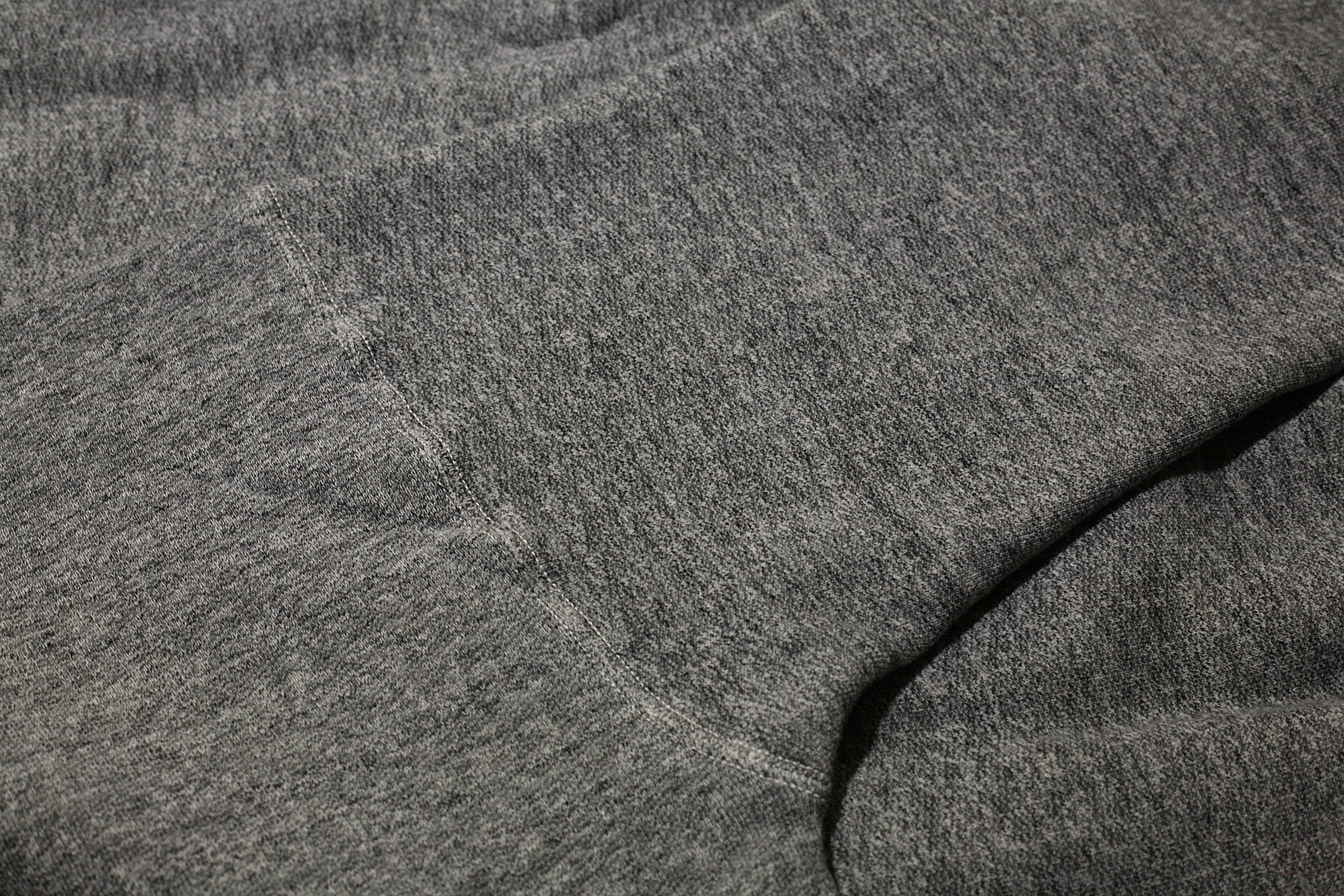 EQP001 Crew Neck Long Sleeve in Top Charcoal