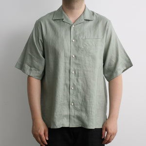 "Sensu" Linen Shirts in Light Green