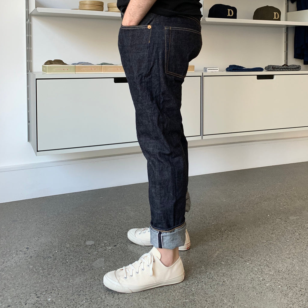 359601 15oz. Standard Straight Selvedge Denim Pants - OW - Tempo