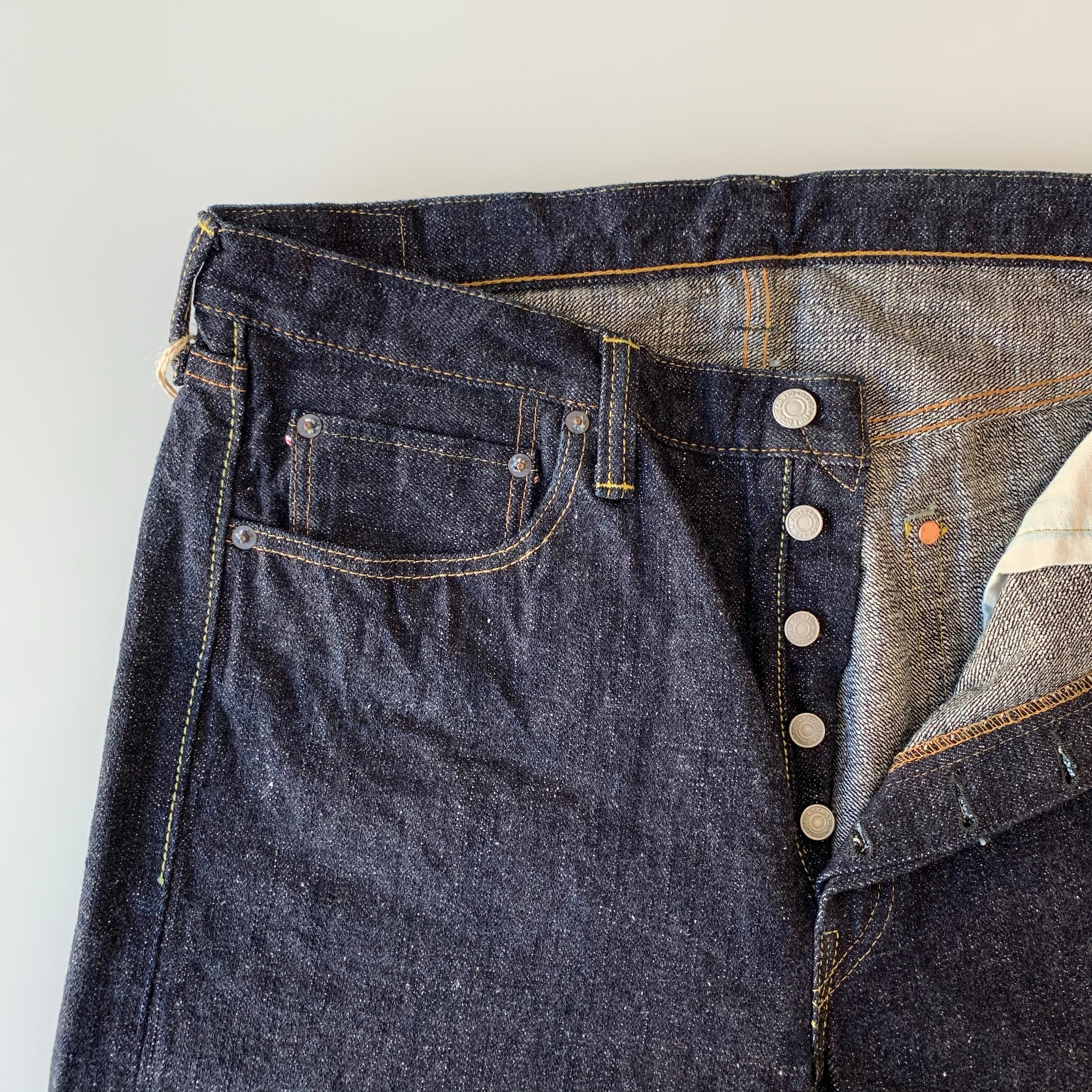 Original Straight Super Rough 15.5oz Selvedge Denim - OW - 1101SR - Tempo