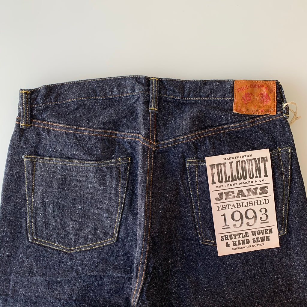 Original Straight Super Rough 15.5oz Selvedge Denim - OW - 1101SR - Tempo