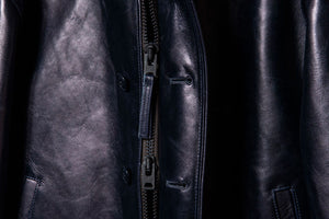 Indigo Dyed Horsehide Type N-1 Jacket (IN-1) - Tempo