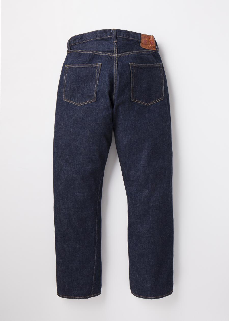 13.7oz 1953 Loose Straight Selvedge Denim - OW - 0105W - Tempo