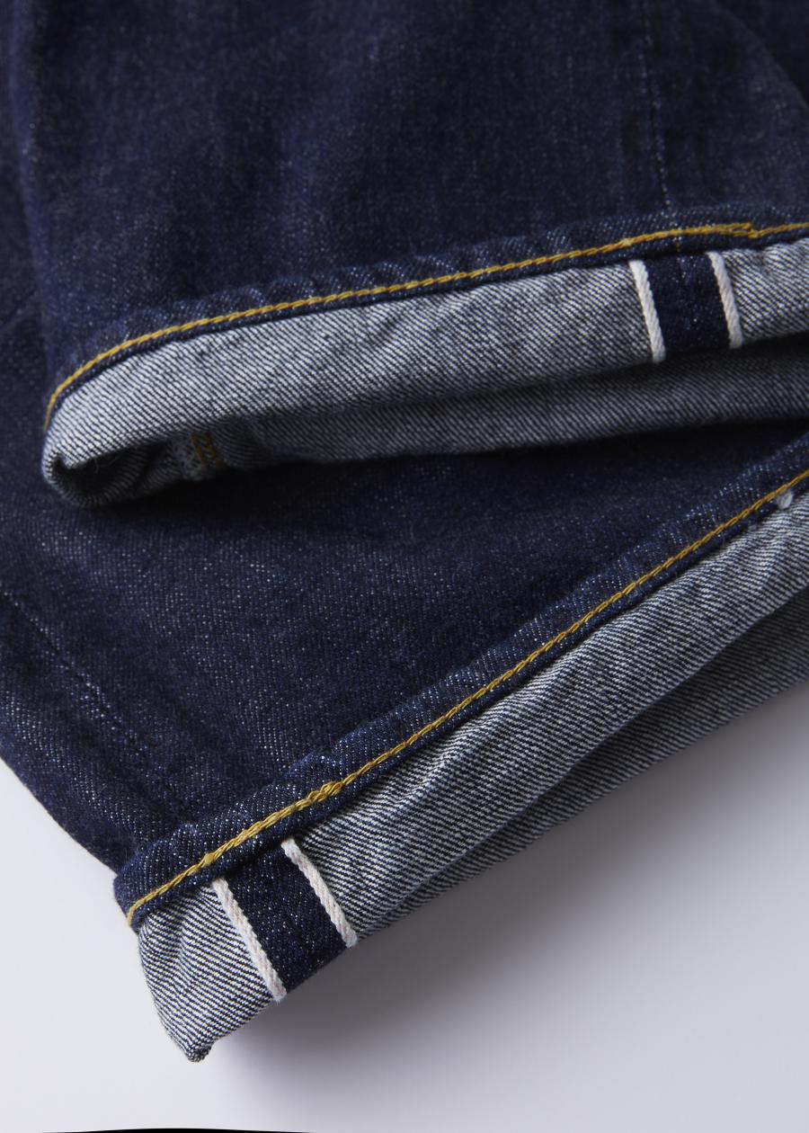 13.7oz 1953 Loose Straight Selvedge Denim - OW - 0105W - Tempo