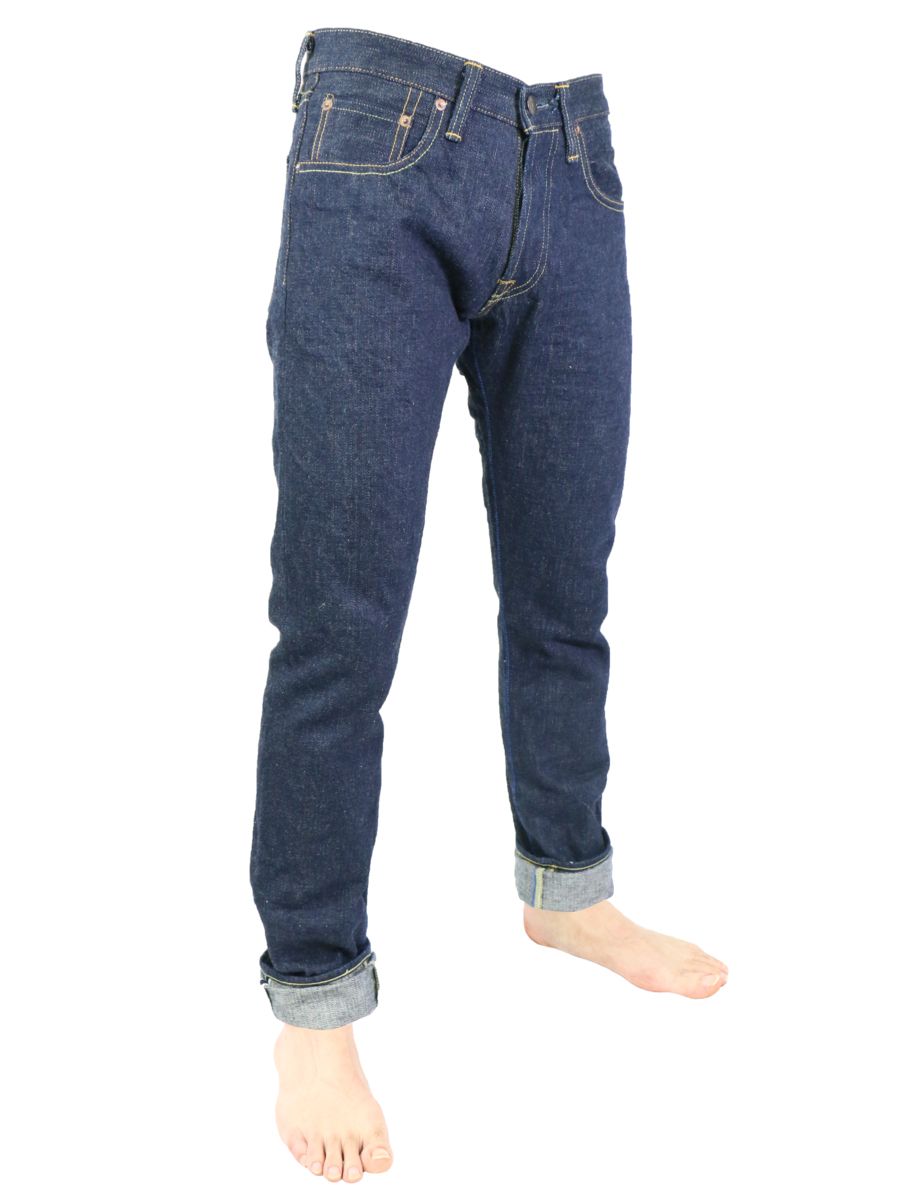 NS "Natural Indigo" Slim Tapered 16.5oz Selvedge Denim - Tempo