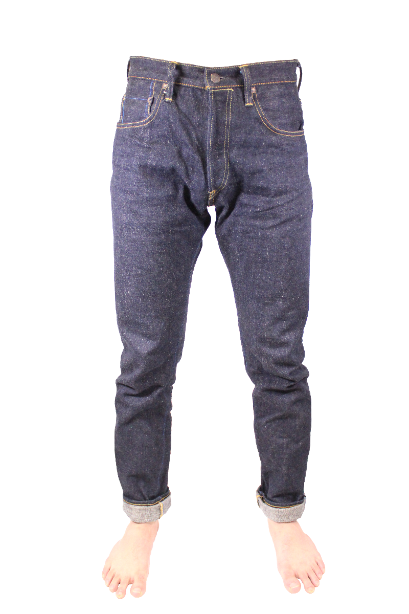 NHT "Natural Indigo" High Tapered 16.5oz Selvedge Jeans - Tempo