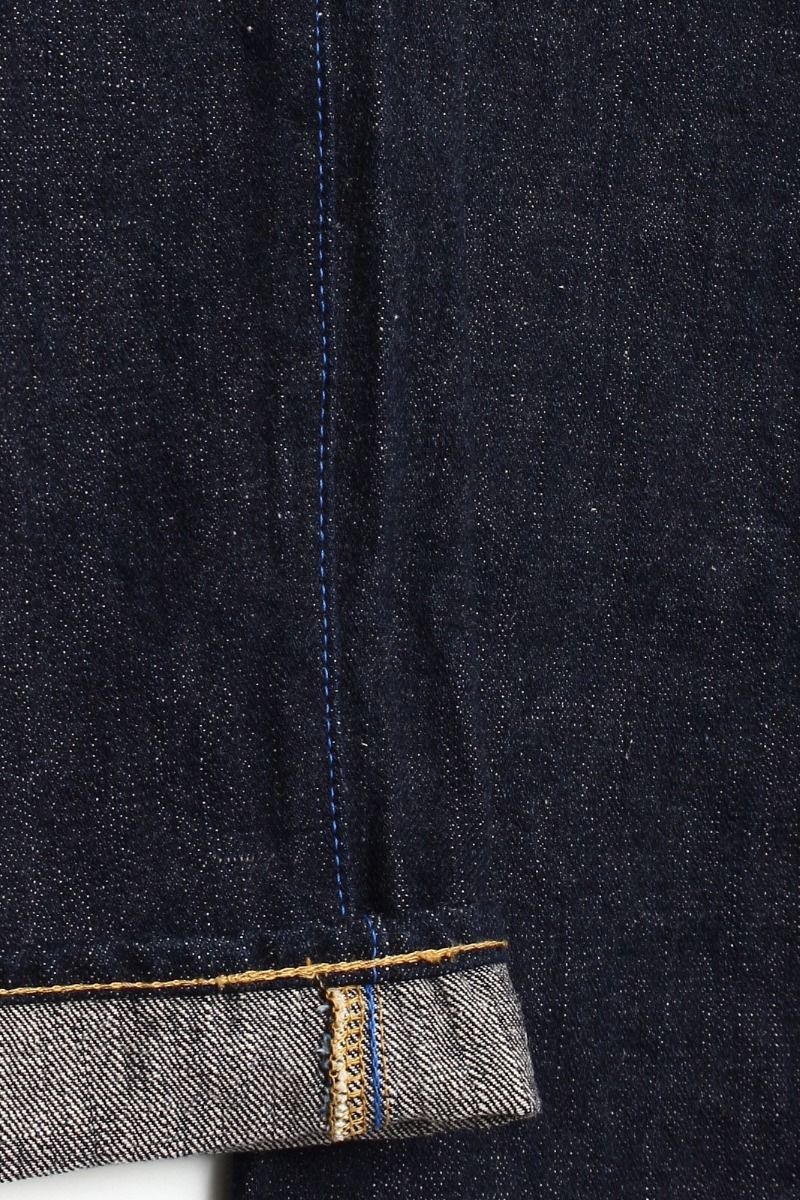 NHT "Natural Indigo" High Tapered 16.5oz Selvedge Jeans - Tempo
