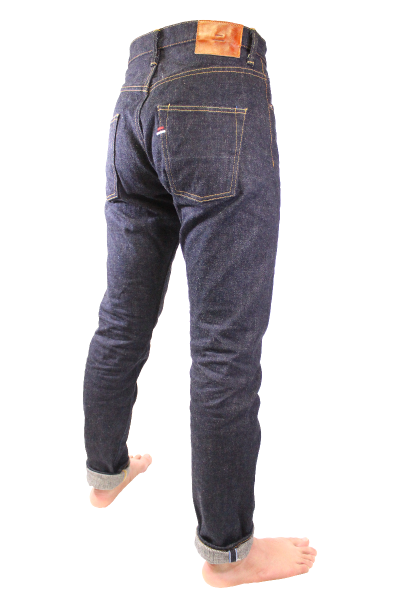 NHT "Natural Indigo" High Tapered 16.5oz Selvedge Jeans - Tempo