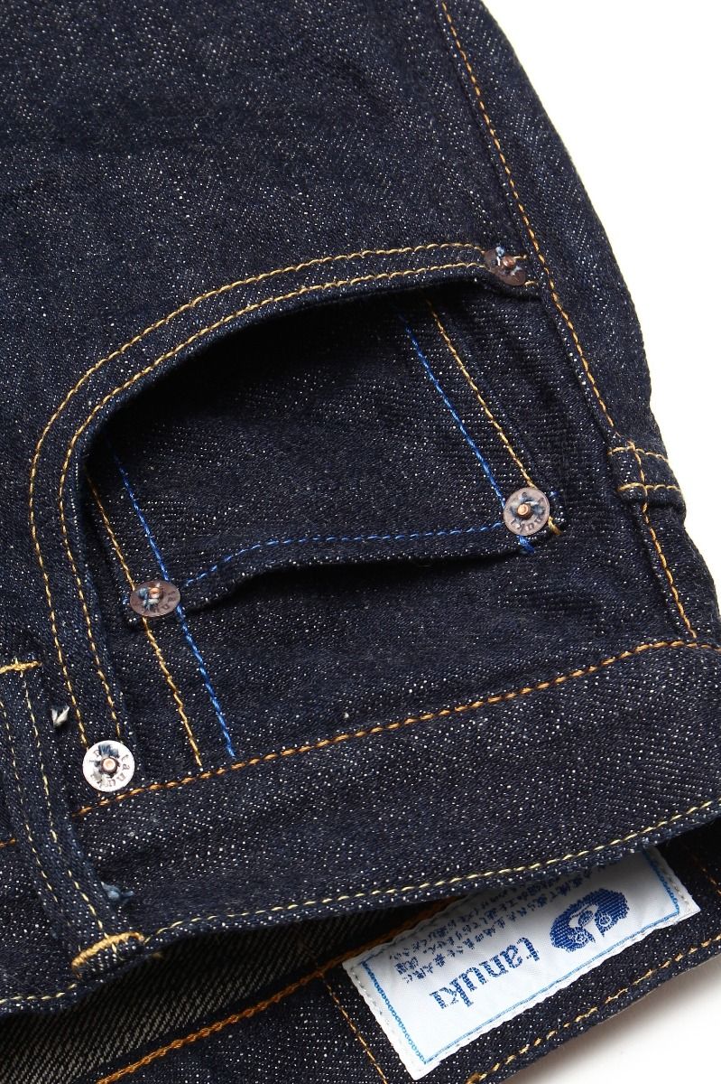 NS "Natural Indigo" Slim Tapered 16.5oz Selvedge Denim - Tempo
