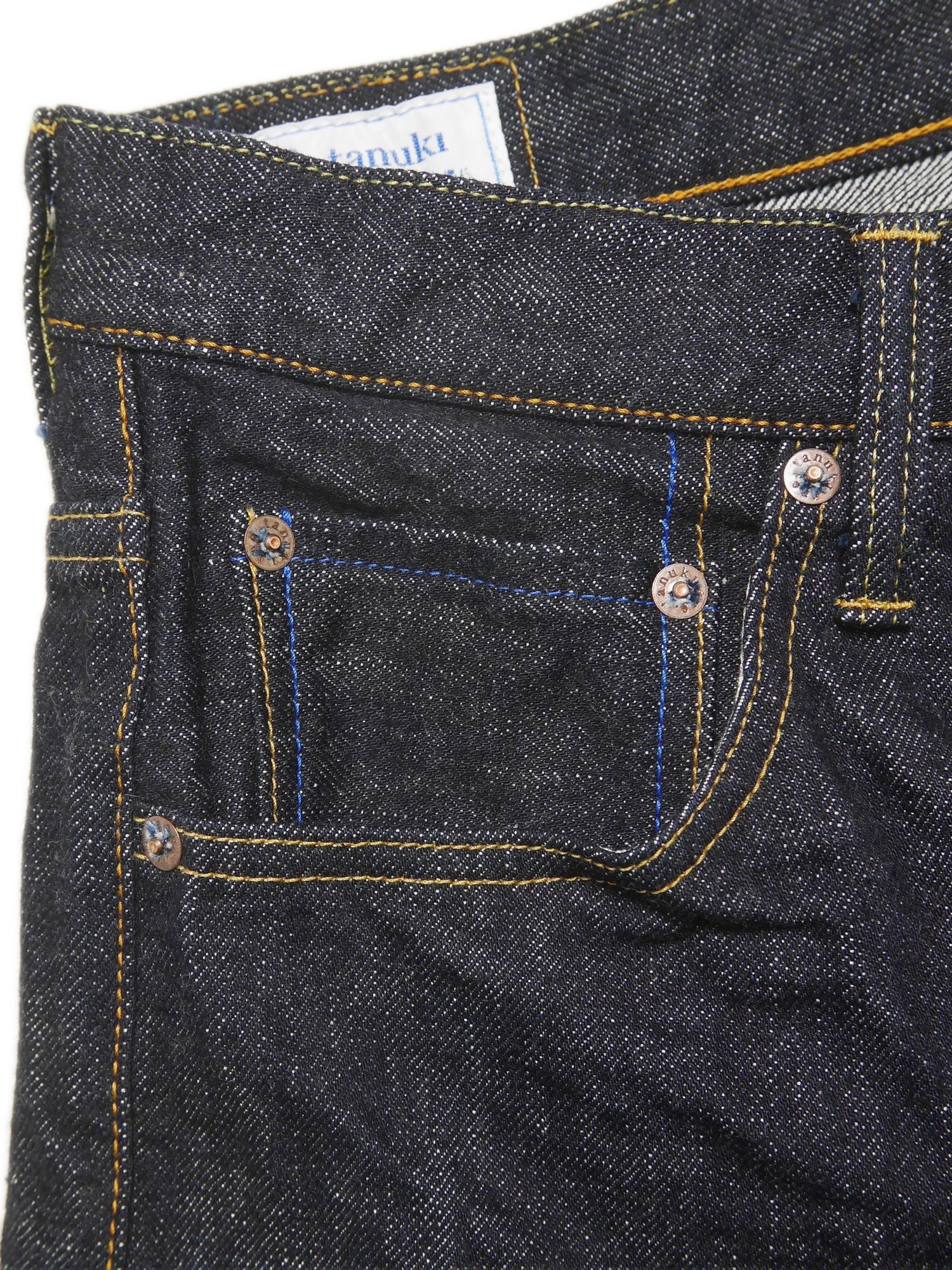 RHT "Retro" High Rise Tapered 15oz Selvedge Jeans