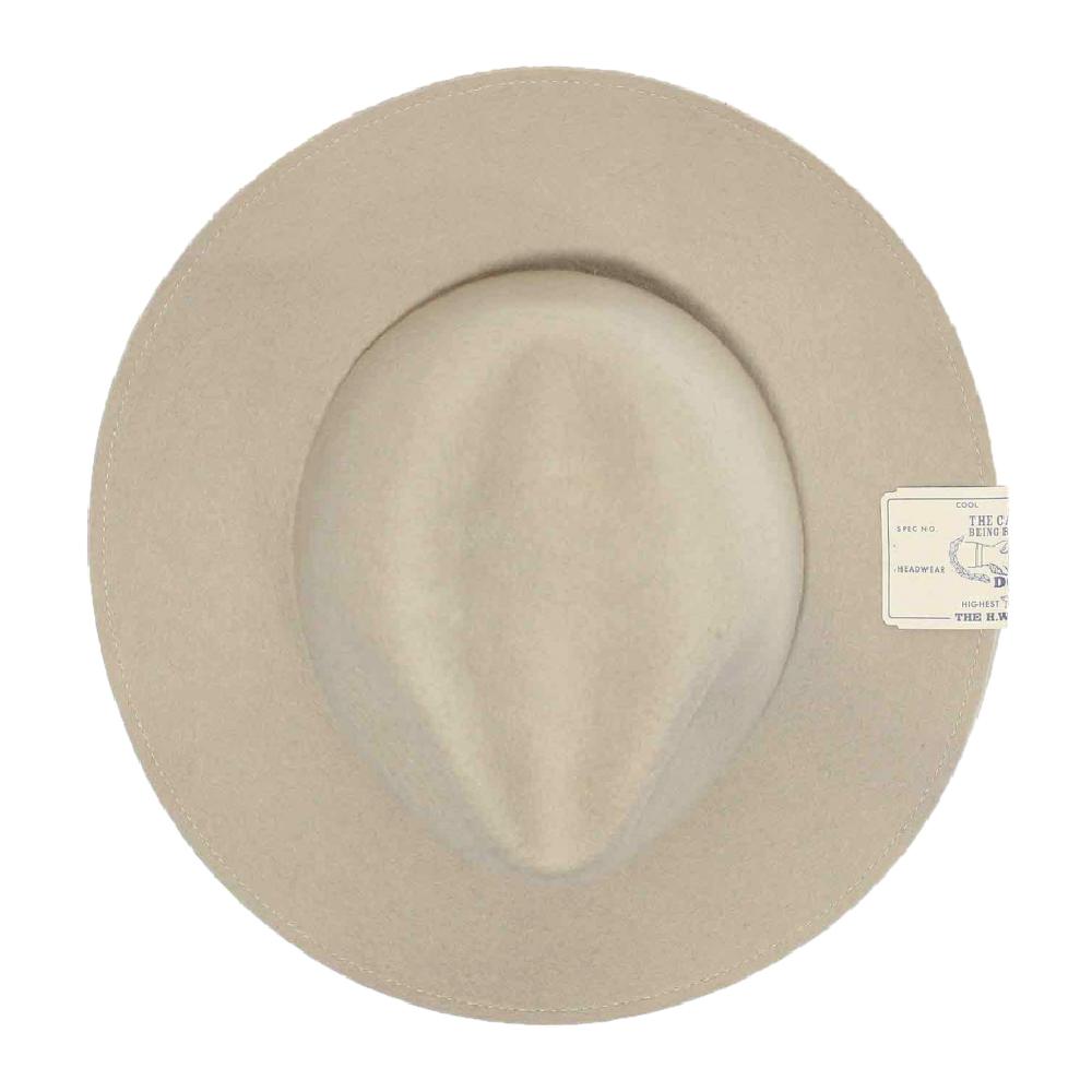 Travelers Hat in Black Merino Wool Felt - Tempo