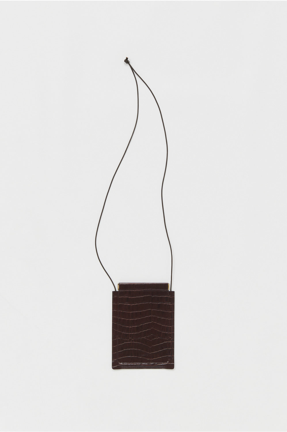 Clasp Bag in Choco - Tempo